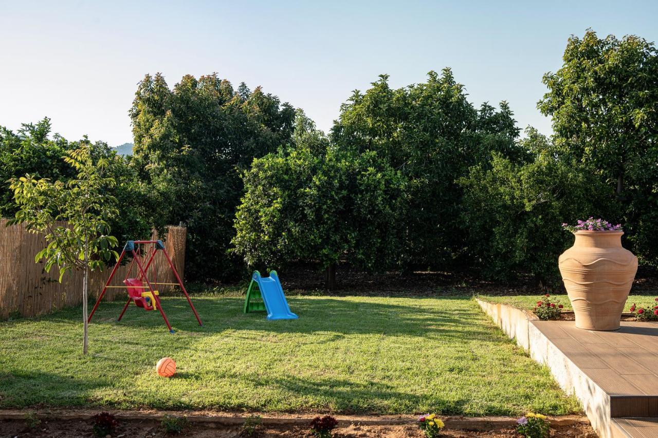 Villa Enny, 3 Bd With Private Heated Pool Agia  Exterior foto