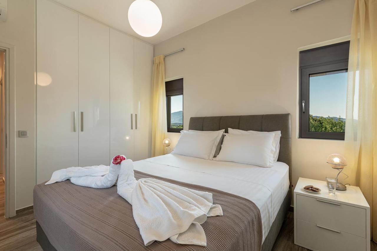 Villa Enny, 3 Bd With Private Heated Pool Agia  Exterior foto