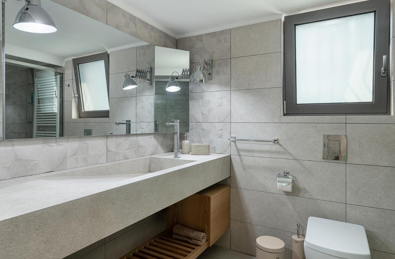 Villa Enny, 3 Bd With Private Heated Pool Agia  Exterior foto