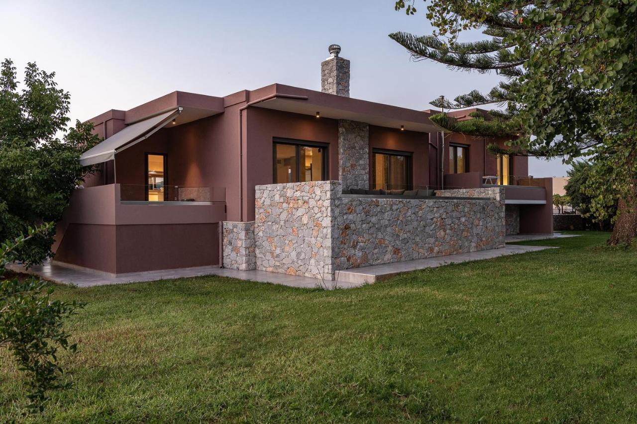 Villa Enny, 3 Bd With Private Heated Pool Agia  Exterior foto